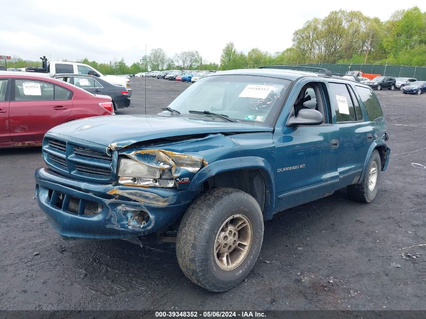 2000 Dodge Durango VIN: 1B4HS28N9YF161221 Lot: 39348352