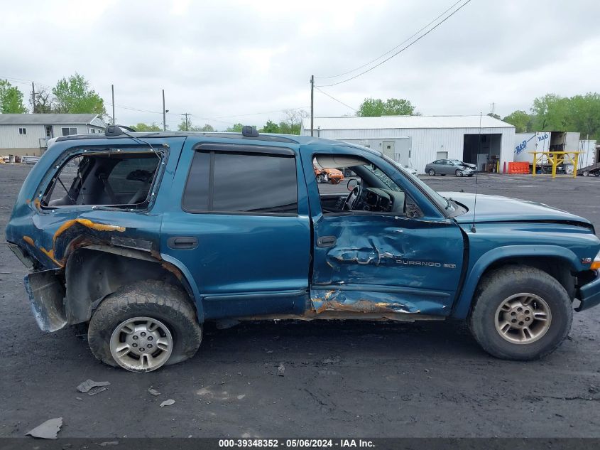 2000 Dodge Durango VIN: 1B4HS28N9YF161221 Lot: 39348352