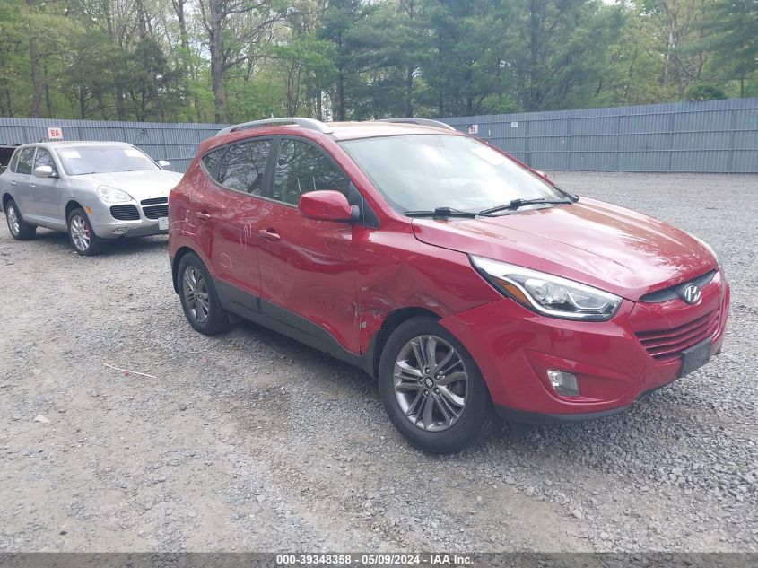 2014 Hyundai Tucson Se VIN: KM8JU3AG5EU804411 Lot: 39348358