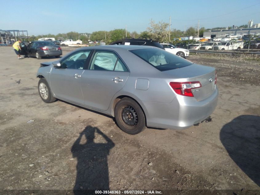 2014 Toyota Camry Hybrid Le VIN: 4T1BD1FK4EU103915 Lot: 39348363