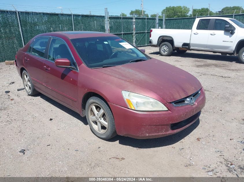 2004 Honda Accord 2.4 Ex VIN: 1HGCM56844A103337 Lot: 39348384