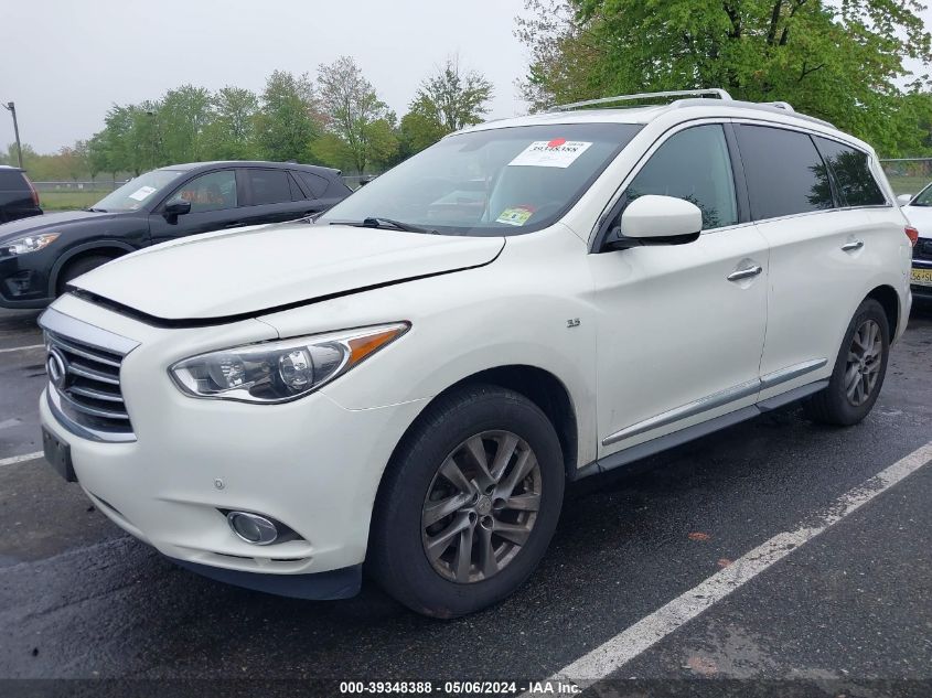 2014 Infiniti Qx60 VIN: 5N1AL0MM7EC529181 Lot: 39348388