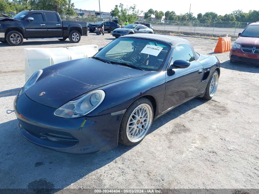 WP0CB2987YU661492 | 2000 PORSCHE BOXSTER