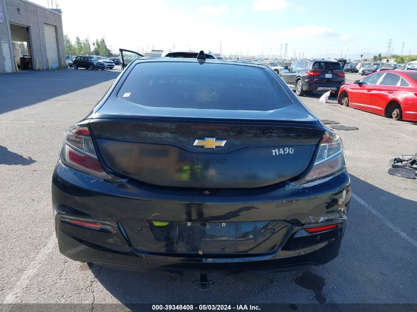 2018 Chevrolet Volt Premier VIN: 1G1RD6S50JU132492 Lot: 39348408