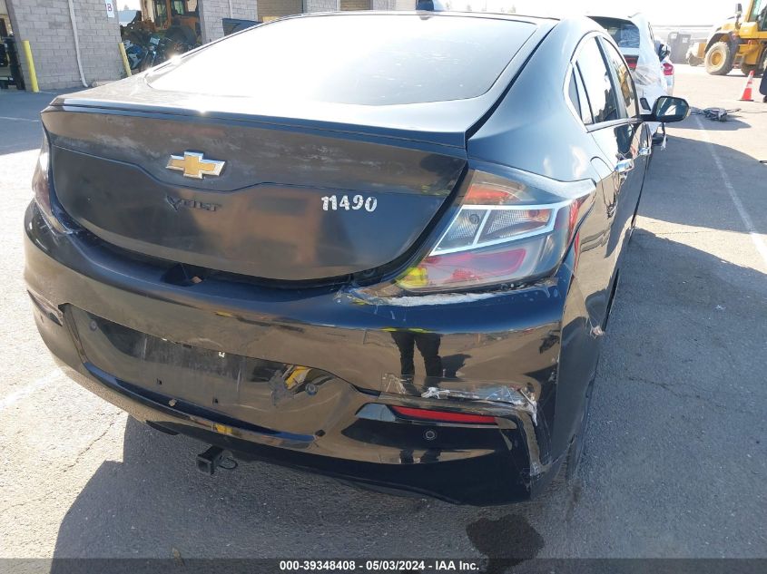 2018 Chevrolet Volt Premier VIN: 1G1RD6S50JU132492 Lot: 39348408