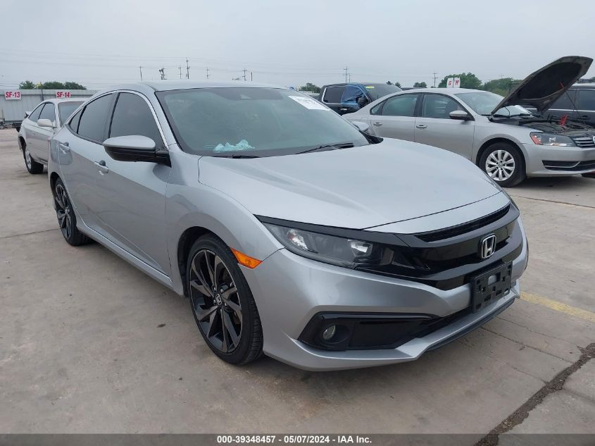 2020 Honda Civic Sport VIN: 2HGFC2F8XLH589991 Lot: 39348457