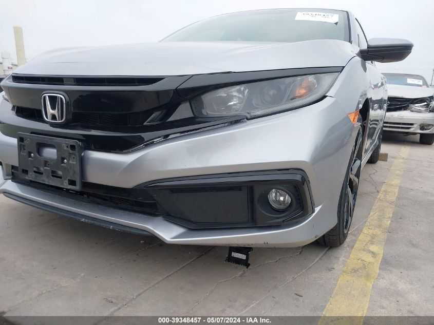 2020 Honda Civic Sport VIN: 2HGFC2F8XLH589991 Lot: 39348457