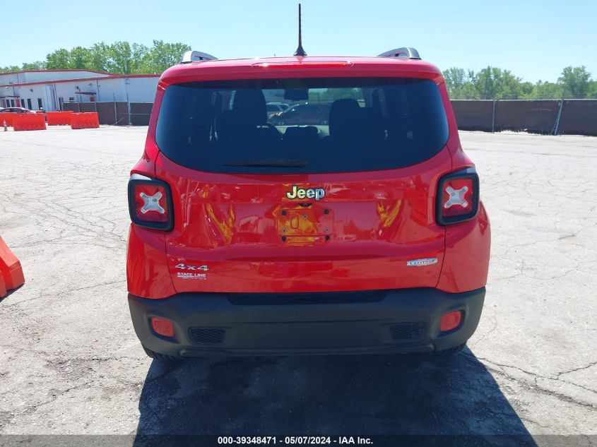 2017 Jeep Renegade Latitude 4X4 VIN: ZACCJBBB1HPF81230 Lot: 39348471