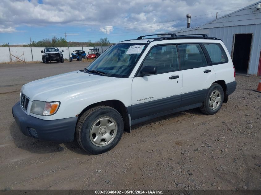 2002 Subaru Forester L VIN: JF1SF63582G756029 Lot: 39348492