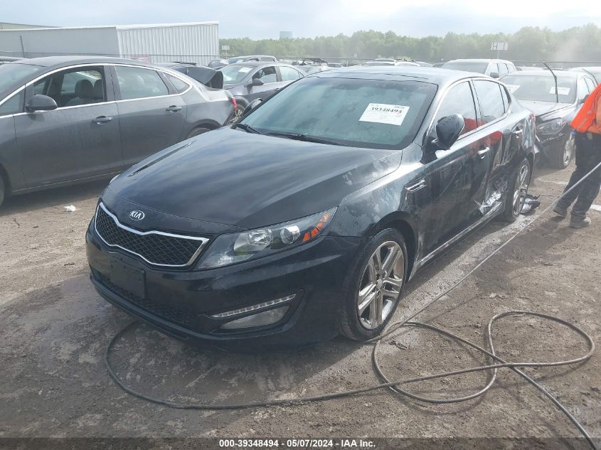 2013 Kia Optima Sx VIN: 5XXGR4A68DG229075 Lot: 39348494