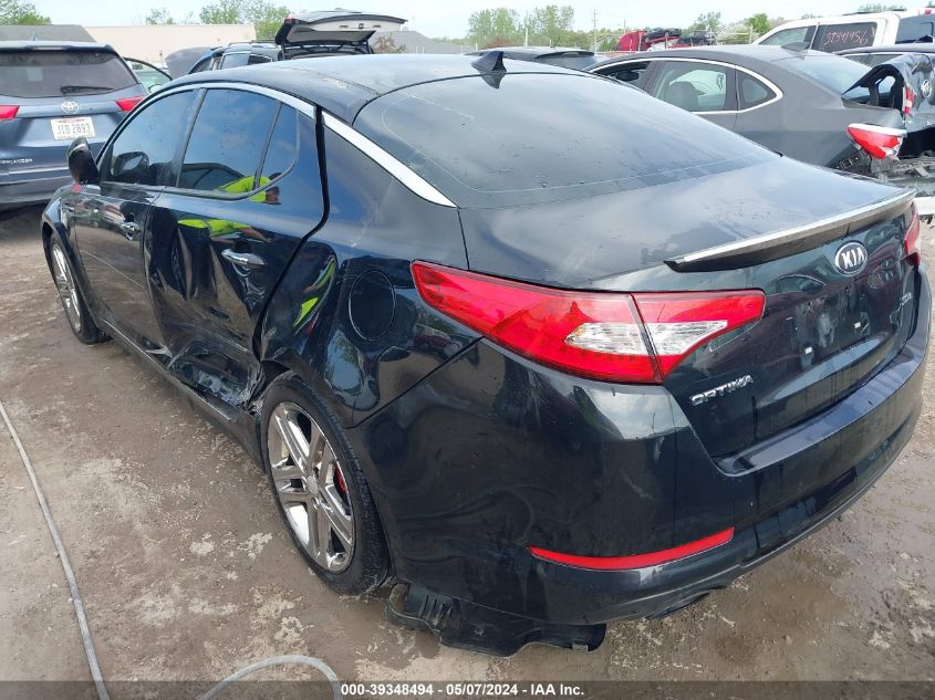 2013 Kia Optima Sx VIN: 5XXGR4A68DG229075 Lot: 39348494