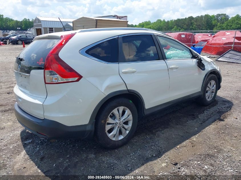 2013 Honda Cr-V Ex-L VIN: 5J6RM3H76DL008911 Lot: 39348503