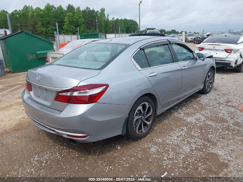 2016 Honda Accord Ex-L VIN: 1HGCR2F98GA196490 Lot: 39348504