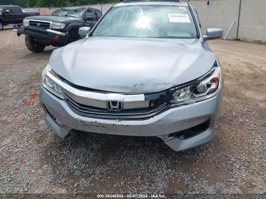 2016 Honda Accord Ex-L VIN: 1HGCR2F98GA196490 Lot: 39348504