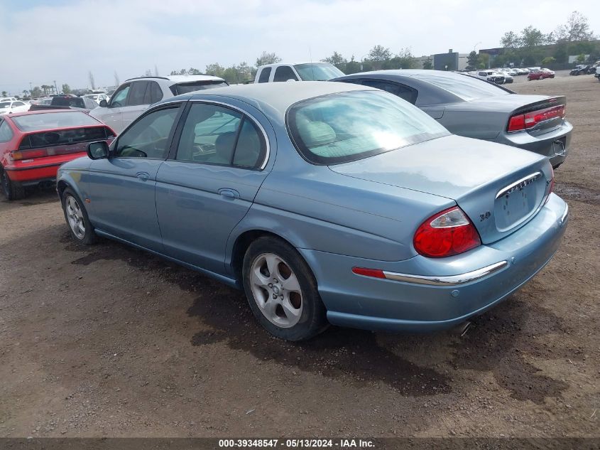 2002 Jaguar S-Type 3.0L V6 VIN: SAJDA01NX2FM39247 Lot: 39348547