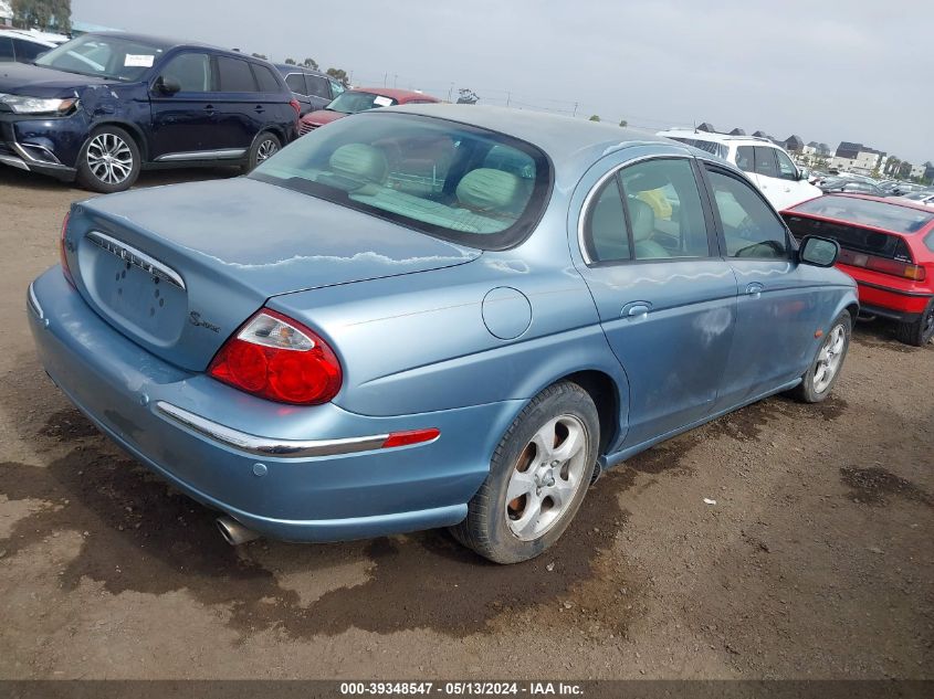 2002 Jaguar S-Type 3.0L V6 VIN: SAJDA01NX2FM39247 Lot: 39348547