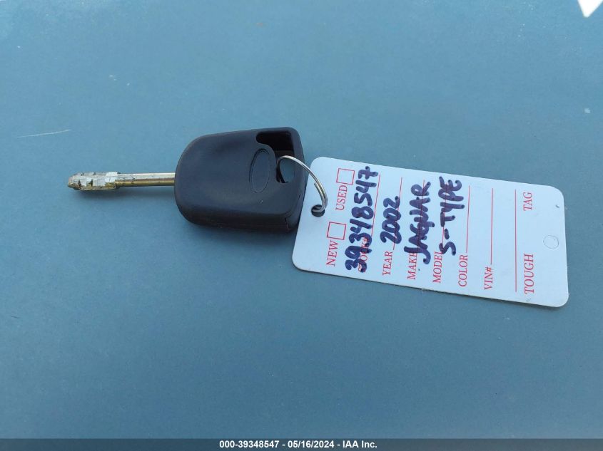 2002 Jaguar S-Type 3.0L V6 VIN: SAJDA01NX2FM39247 Lot: 39348547