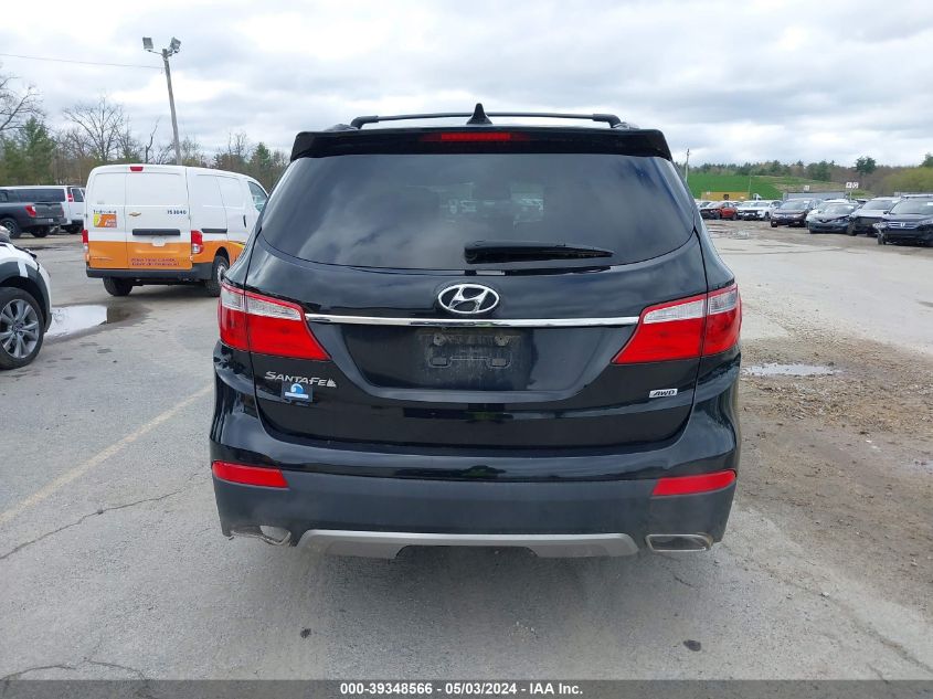 2016 Hyundai Santa Fe Se VIN: KM8SNDHF4GU136270 Lot: 39348566