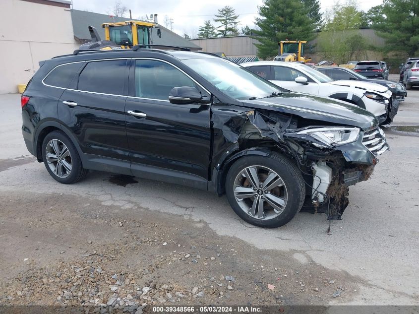 2016 Hyundai Santa Fe Se VIN: KM8SNDHF4GU136270 Lot: 39348566