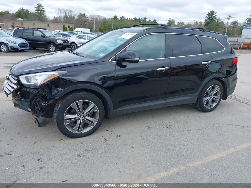 2016 Hyundai Santa Fe Se VIN: KM8SNDHF4GU136270 Lot: 39348566