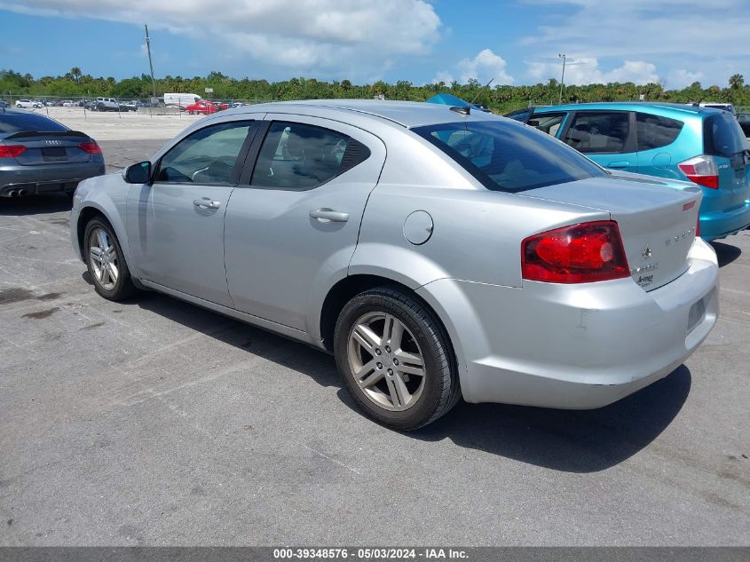 1C3CDZCB8CN196235 | 2012 DODGE AVENGER