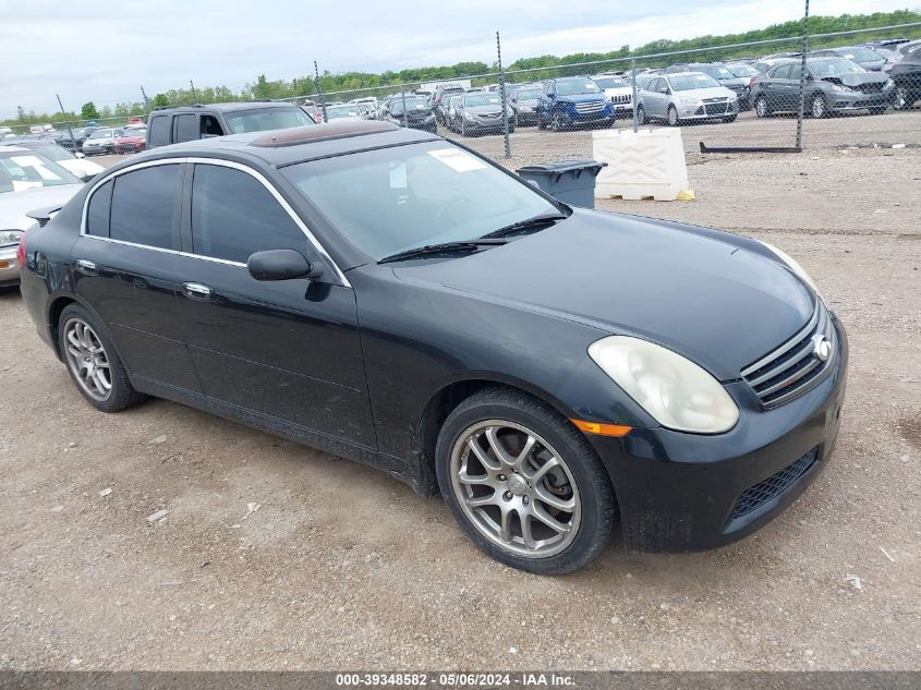 2005 Infiniti G35 VIN: JNKCV51E65M223955 Lot: 39348582