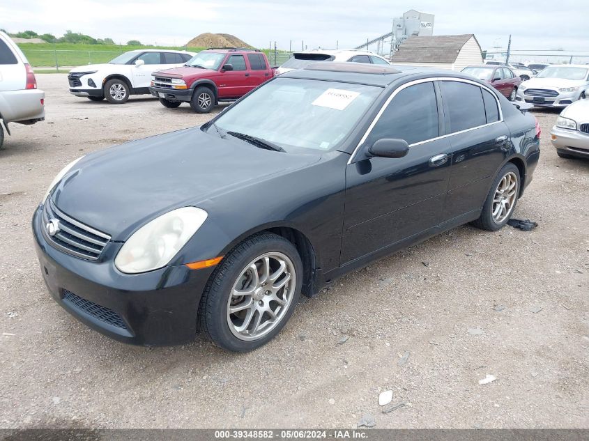 2005 Infiniti G35 VIN: JNKCV51E65M223955 Lot: 39348582