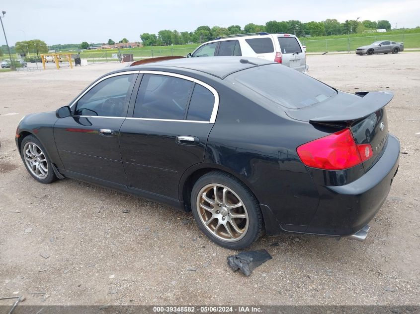 2005 Infiniti G35 VIN: JNKCV51E65M223955 Lot: 39348582