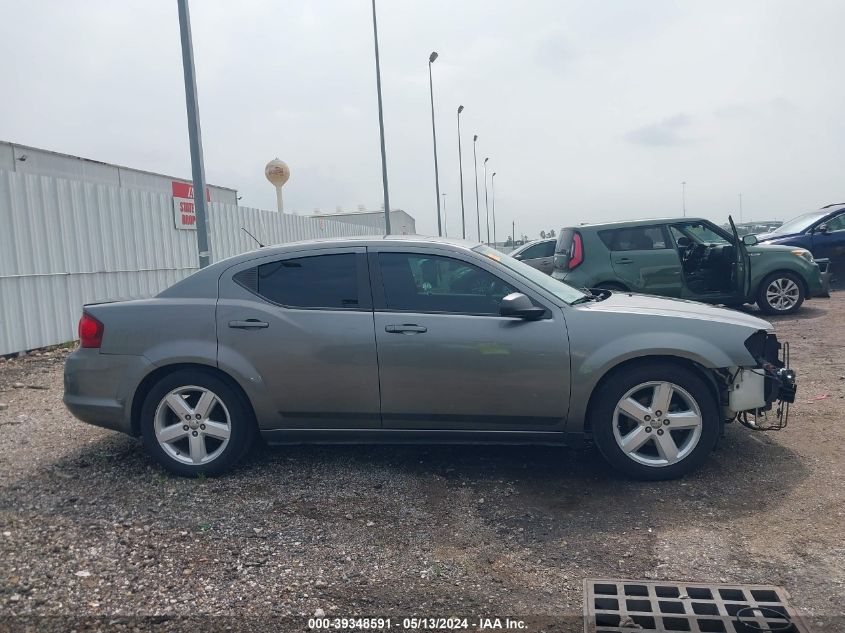 2013 Dodge Avenger Se VIN: 1C3CDZAB8DN665067 Lot: 39348591