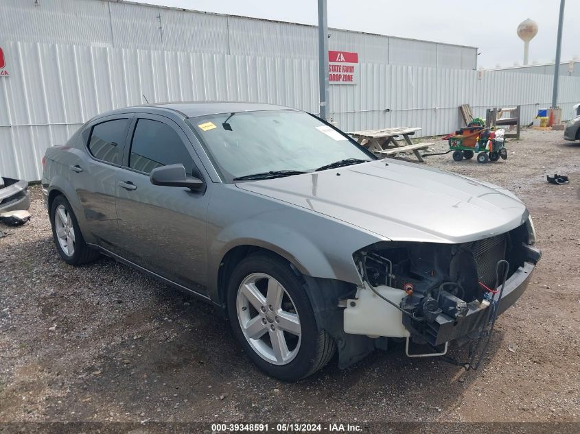 2013 Dodge Avenger Se VIN: 1C3CDZAB8DN665067 Lot: 39348591