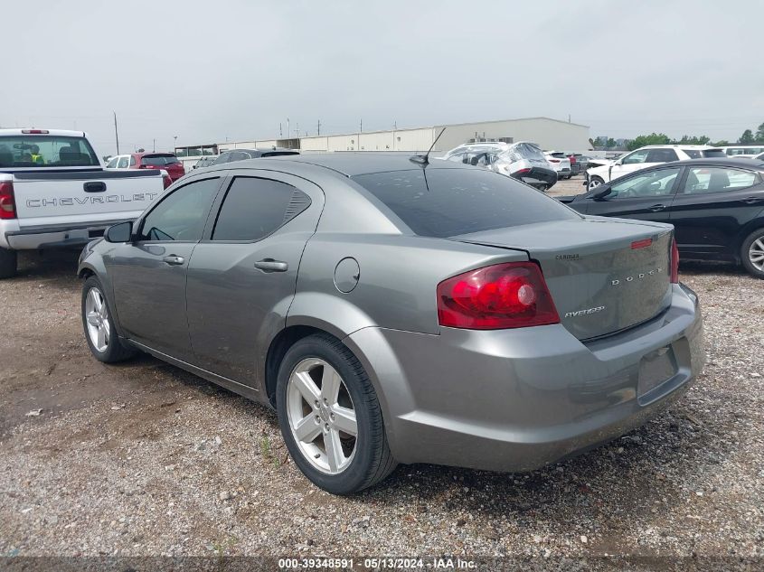 2013 Dodge Avenger Se VIN: 1C3CDZAB8DN665067 Lot: 39348591