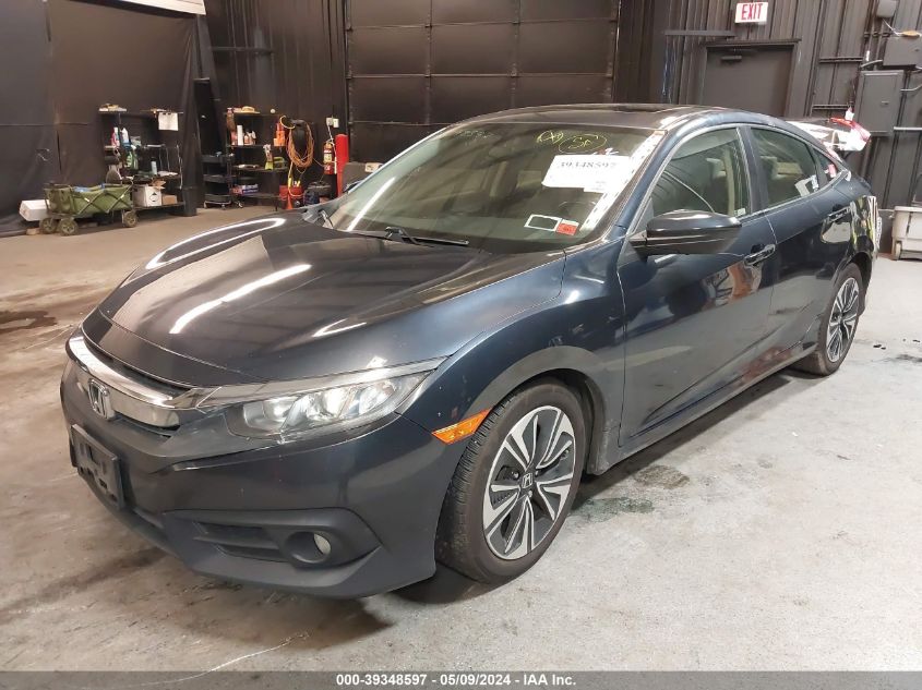 2018 Honda Civic Ex-T VIN: JHMFC1F30JX043415 Lot: 39348597