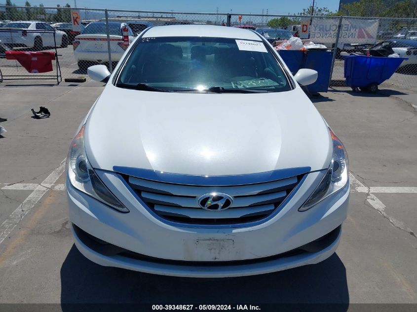 2014 Hyundai Sonata Gls VIN: 5NPEB4AC9EH934913 Lot: 39348627