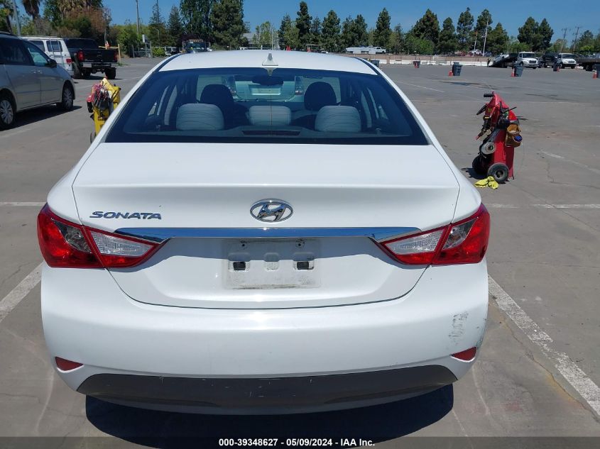 2014 Hyundai Sonata Gls VIN: 5NPEB4AC9EH934913 Lot: 39348627