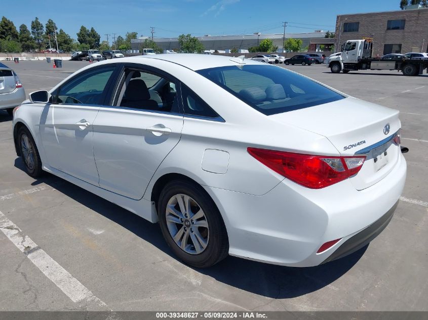 2014 Hyundai Sonata Gls VIN: 5NPEB4AC9EH934913 Lot: 39348627