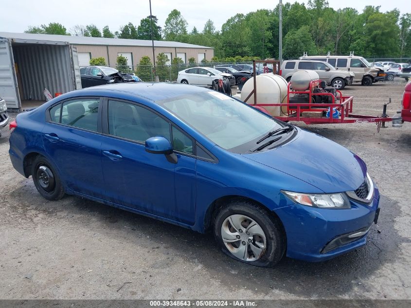 2013 Honda Civic Lx VIN: 2HGFB2F52DH518794 Lot: 39348643