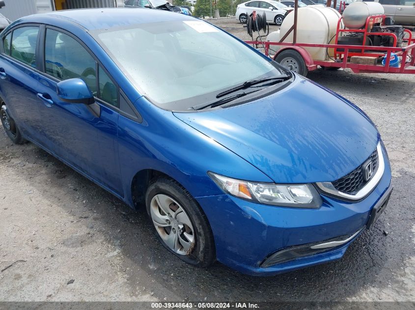 2013 Honda Civic Lx VIN: 2HGFB2F52DH518794 Lot: 39348643