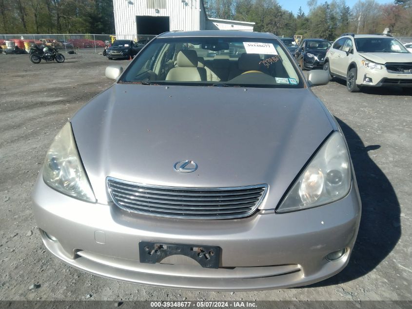 2006 Lexus Es 330 VIN: JTHBA30G565159143 Lot: 39348677