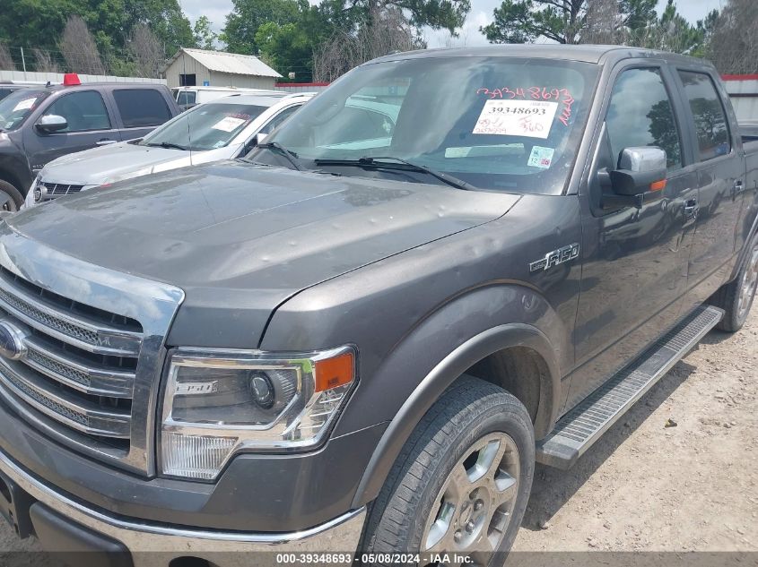 2013 Ford F-150 Lariat VIN: 1FTFW1CF0DKE26473 Lot: 39348693