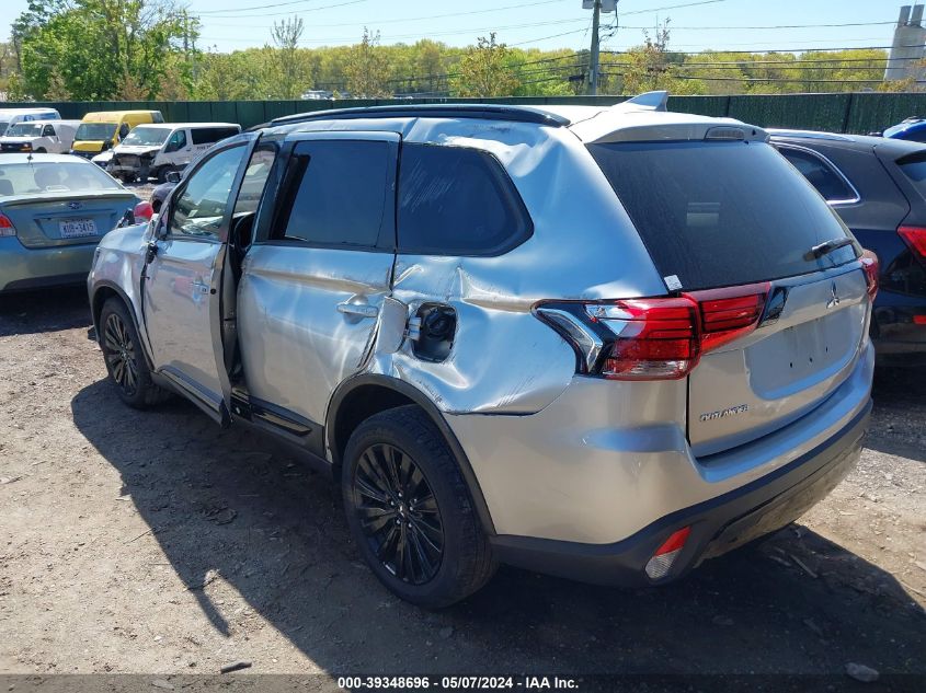 2020 Mitsubishi Outlander Es 2.4 S-Awc/Le 2.4 S-Awc/Se 2.4 S-Awc/Sel 2.4 S-Awc/Sp 2.4 S-Awc VIN: JA4AZ3A39LZ041340 Lot: 39348696