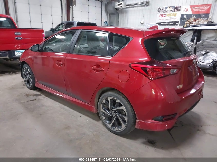2017 TOYOTA COROLLA IM - JTNKARJE2HJ534154