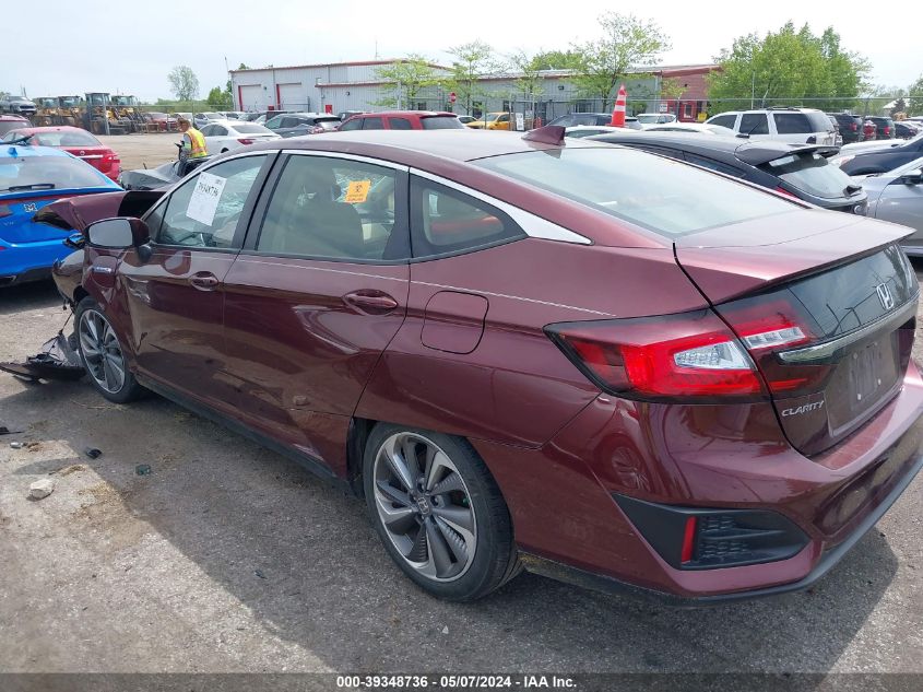 2018 Honda Clarity Plug-In Hybrid Touring VIN: JHMZC5F34JC006864 Lot: 39348736