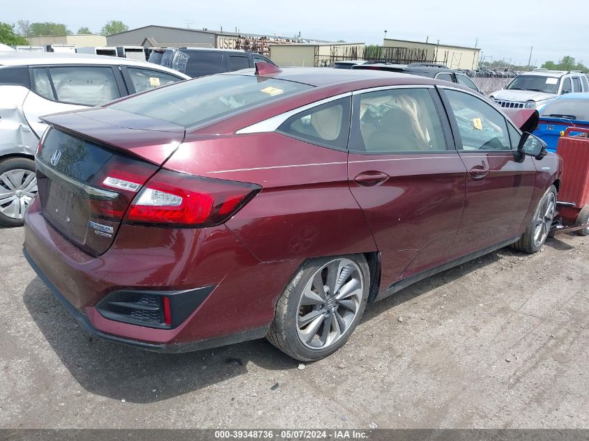 2018 Honda Clarity Plug-In Hybrid Touring VIN: JHMZC5F34JC006864 Lot: 39348736