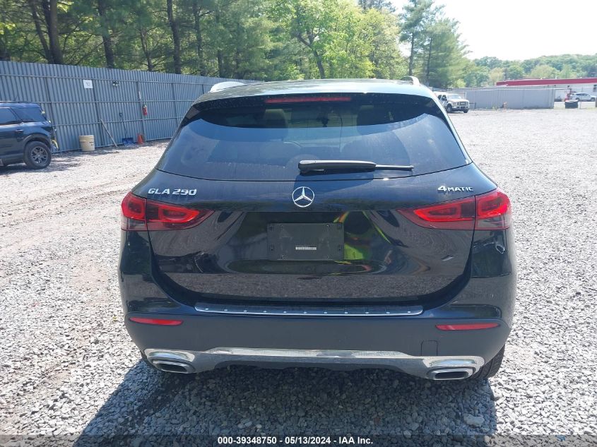 2022 Mercedes-Benz Gla 250 4Matic VIN: W1N4N4HB6NJ340229 Lot: 39348750