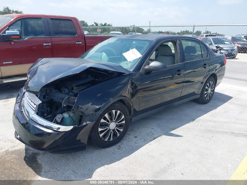 2005 Chevrolet Malibu VIN: 1G1ZS52F25F273891 Lot: 39348751