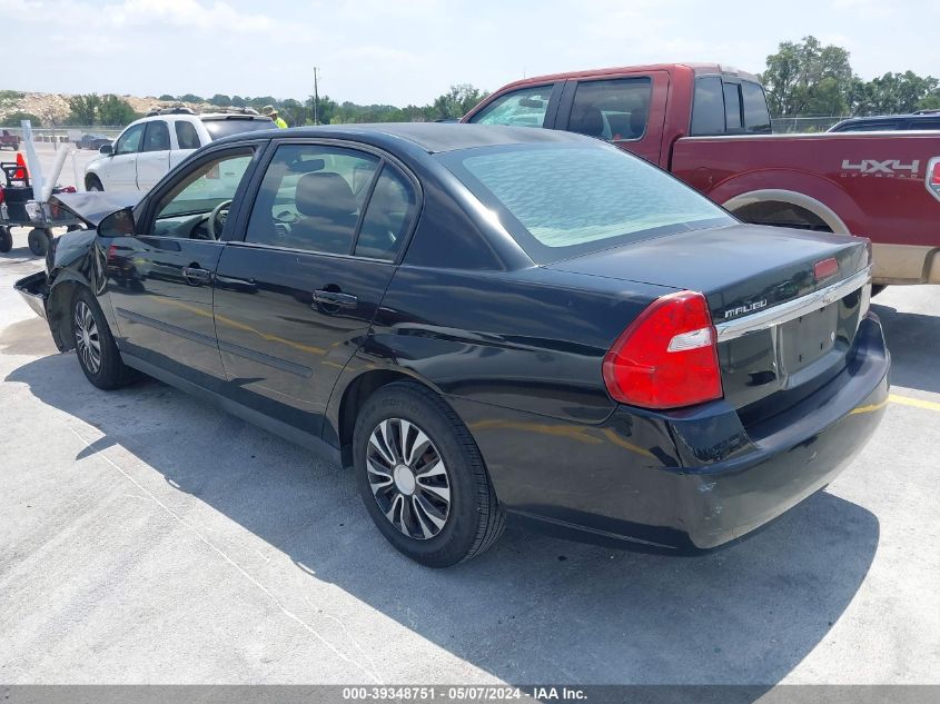 2005 Chevrolet Malibu VIN: 1G1ZS52F25F273891 Lot: 39348751