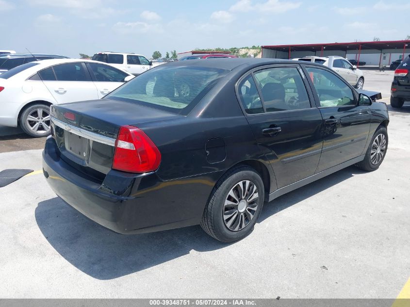 2005 Chevrolet Malibu VIN: 1G1ZS52F25F273891 Lot: 39348751