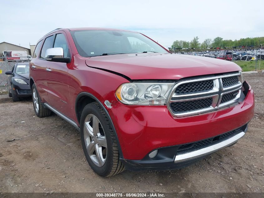 2011 Dodge Durango Citadel VIN: 1D4SE5GT1BC664156 Lot: 39348775