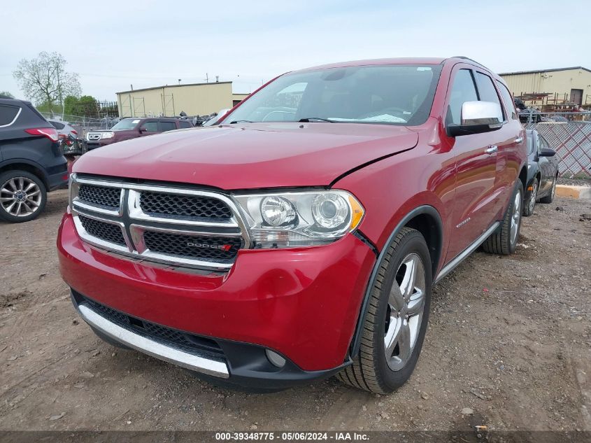 2011 Dodge Durango Citadel VIN: 1D4SE5GT1BC664156 Lot: 39348775