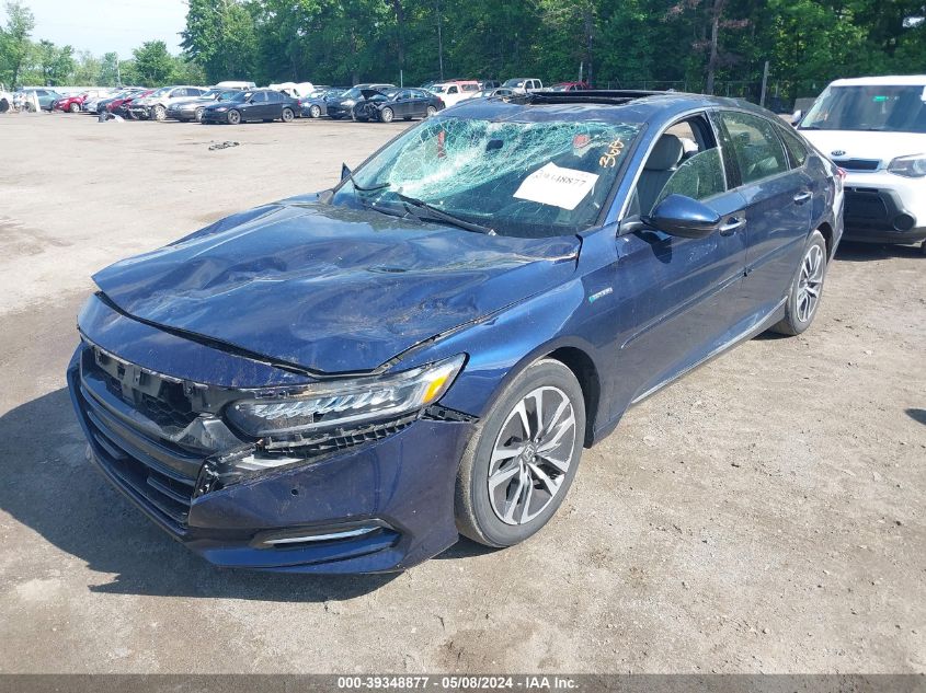 2020 Honda Accord Hybrid Touring VIN: 1HGCV3F93LA010317 Lot: 39348877